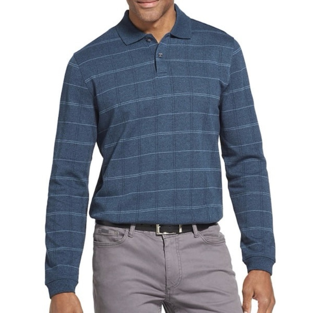 Van Heusen Flex Classic Fit Men’s Polo Long Sleeves Shirt